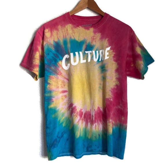 Migos Other - Migos “CULTURE” Tie Dye T-shirt Sz M